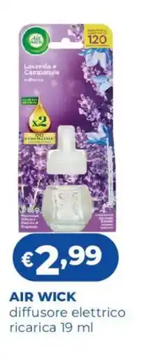 Acqua & Sapone AIR WICK diffusore elettrico ricarica offerta