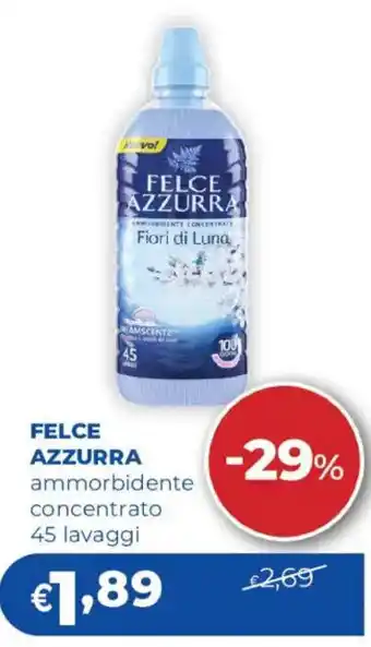 Acqua & Sapone FELCE AZZURRA ammorbidente concentrato offerta