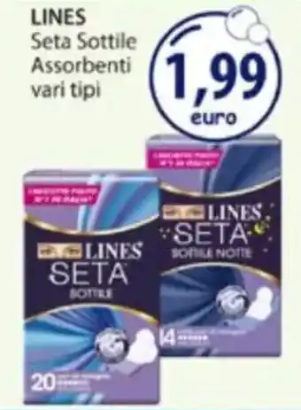 Acqua & Sapone LINES Seta Sottile Assorbenti offerta