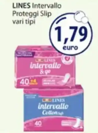 Acqua & Sapone LINES Intervallo Proteggi Slip offerta