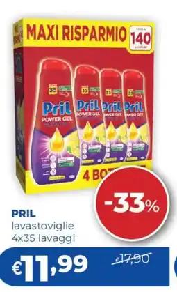 Acqua & Sapone PRIL lavastoviglie offerta