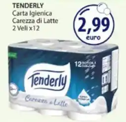 Acqua & Sapone TENDERLY Carta Igienica Carezza di Latte offerta