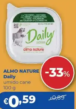Acqua & Sapone ALMO NATURE Daily umido cane offerta