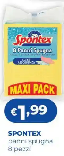 Acqua & Sapone SPONTEX panni spugna offerta