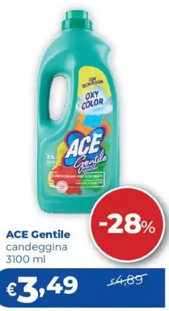 Acqua & Sapone ACE Gentile candeggina offerta