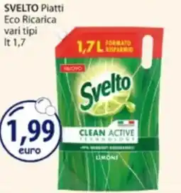 Acqua & Sapone SVELTO Piatti Eco Ricarica offerta