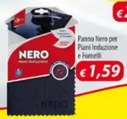 Acqua & Sapone Super Five Panno Nero per Piani Induzione e Fornelli offerta