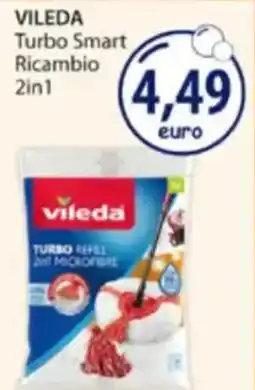 Acqua & Sapone VILEDA Turbo Smart Ricambio 2in1 offerta