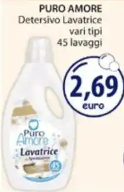 Acqua & Sapone PURO AMORE Detersivo Lavatrice offerta