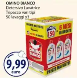 Acqua & Sapone OMINO BIANCO Detersivo Lavatrice Tripacco offerta