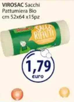 Acqua & Sapone VIROSAC Sacchi Pattumiera Bio offerta