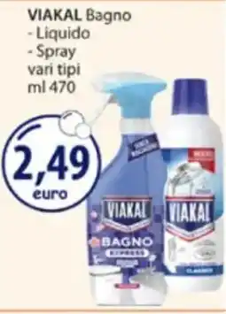 Acqua & Sapone VIAKAL Bagno -Liquido -Spray offerta