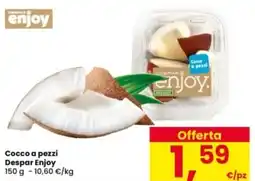 Interspar Cocco a pezzi Despar Enjoy offerta