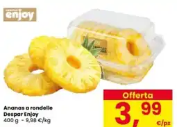 Interspar Ananas a rondelle Despar Enjoy offerta