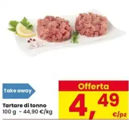 Interspar Take away Tartare di tonno offerta