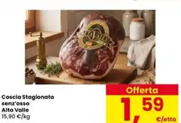 Interspar Coscia Stagionata senz'osso Alta Valle offerta