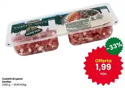 Interspar Cubetti di speck Senfter offerta