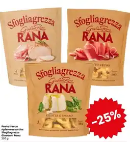 Interspar Pasta fresca ripiena assortita Sfogliagrezza Giovanni Rana offerta