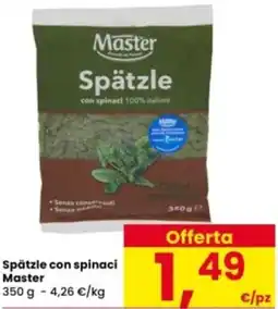 Interspar Spätzle con spinaci Master offerta