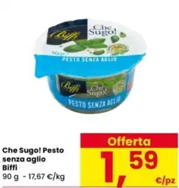 Interspar Che Sugo! Pesto senza aglio Biffi offerta