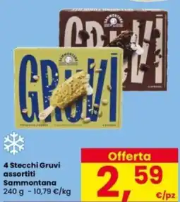 Interspar 4 Stecchi Gruvi Sammontana offerta