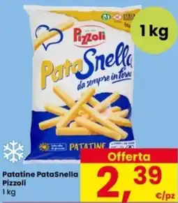 Interspar Patatine PataSnella Pizzoli offerta