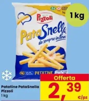 Interspar Patatine PataSnella Pizzoli offerta
