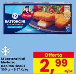 Interspar 12 Bastoncini di Merluzzo Capitan Findus offerta