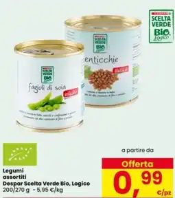 Interspar Legumi Despar Scelta Verde Bio, Logico offerta