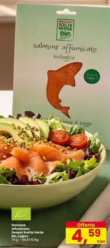 Interspar Salmone affumicato Despar Scelta Verde Bio, Logico offerta