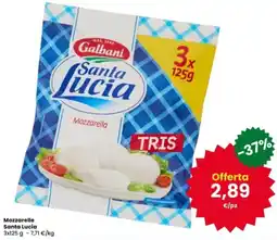 Interspar Mozzarelle Santa Lucia offerta