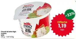 Interspar Fiocchi di latte High Protein Milk offerta