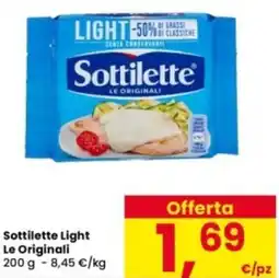 Interspar Sottilette Light Le Originali offerta