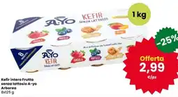 Interspar Kefir intero Frutta senza lattosio A-yo Arborea offerta