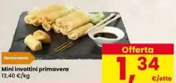 Interspar Mini involtini primavera offerta