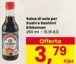 Interspar Salsa di soia per Sushi e Sashimi Kikkoman offerta