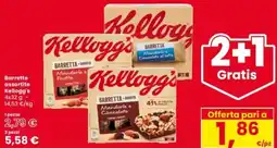 Interspar Barrette assortite Kellog Kellogg's offerta