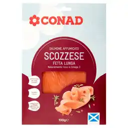 Spazio Conad SALMONE AFFUMICATO SCOZZESE CONAD offerta