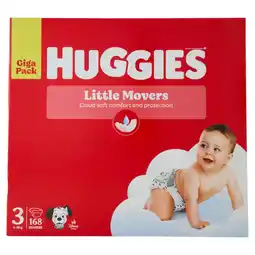 Spazio Conad PANNOLINI O PANTS LITTLE MOVERS HUGGIES offerta