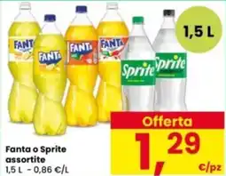 Interspar Fanta o Sprite offerta