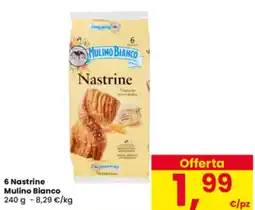 Interspar 6 Nastrine Mulino Bianco offerta