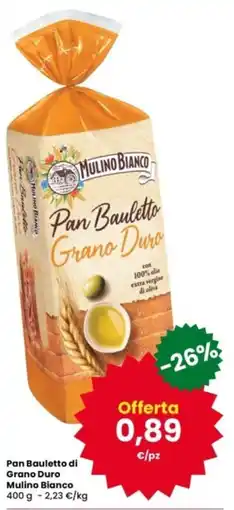 Interspar Pan Bauletto di Grano Duro Mulino Bianco offerta