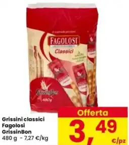 Interspar Grissini classici Fagolosi GrissinBon offerta