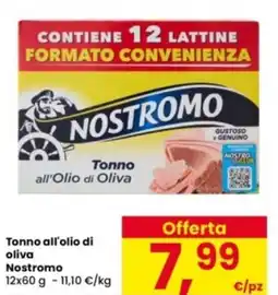 Interspar Tonno all'olio di oliva Nostromo offerta