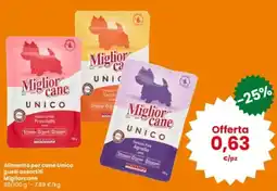 Interspar Alimento per cane Unico Migliorcane offerta