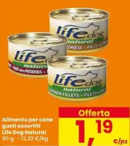 Interspar Alimento per cane Life Dog Natural offerta