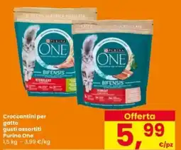 Interspar Croccantini per gatto Purina One offerta