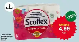 Interspar Carta cucina Amore di Casa Scottex offerta