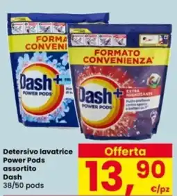 Interspar Detersivo lavatrice Power Pods Dash offerta