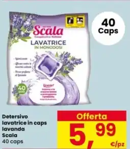Interspar Detersivo lavatrice in caps lavanda Scala offerta